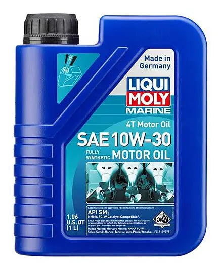 Liqui Moly Marine 4T Motor Oil 10W-30 1L Autolube Group