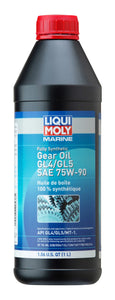 Liqui Moly Marine Fully Synthetic Gear Oil GL4/GL5 75W-90 1L - Autolube Group